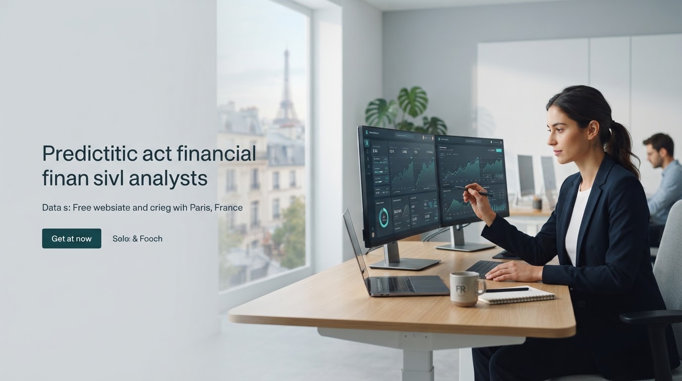 Prévisions IA — tableau de bord d'analyse de données financières par intelligence artificielle